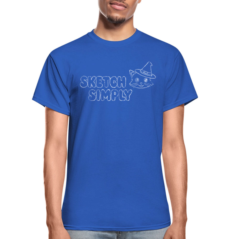 The Simple Blair Shirt - royal blue