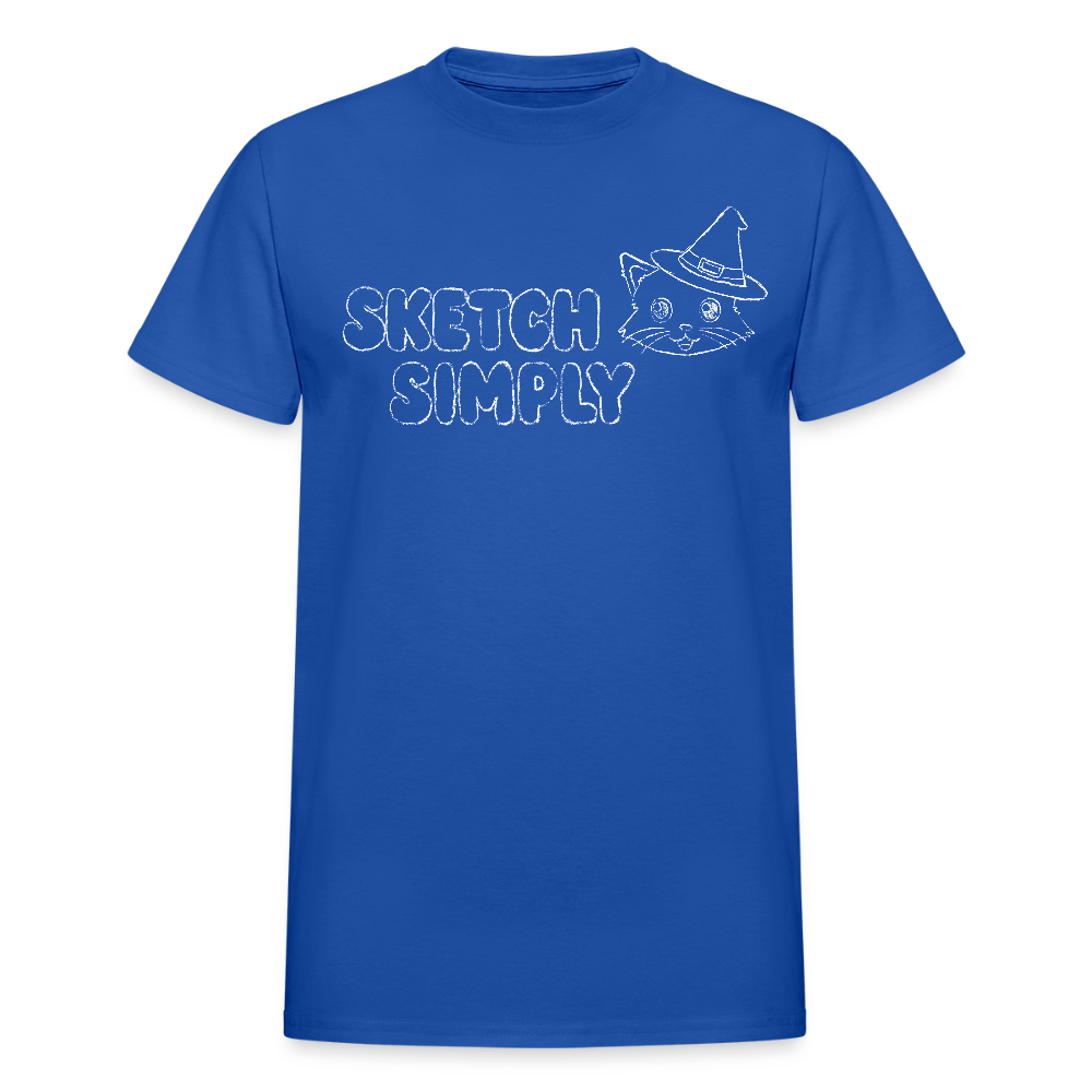 The Simple Blair Shirt - royal blue