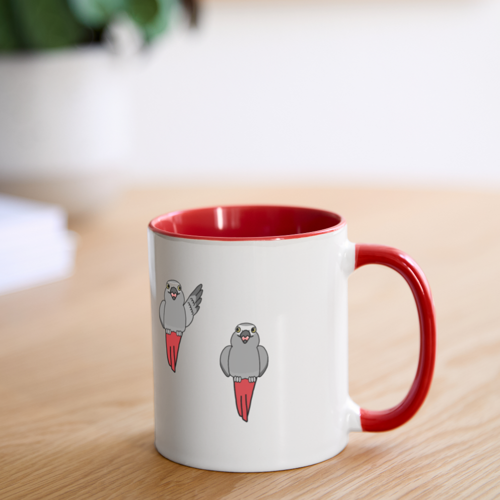 Pepper's Parrot-Tastic Mug - white/red