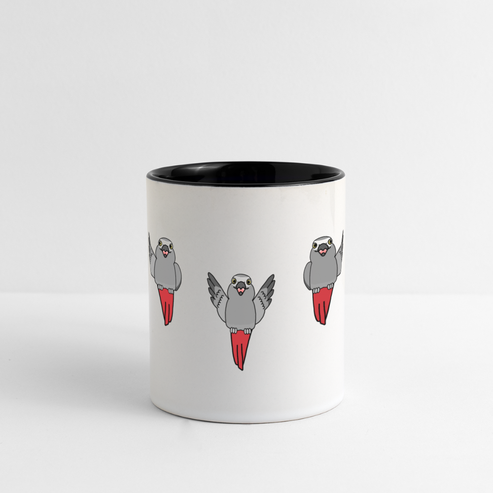 Pepper's Parrot-Tastic Mug - white/black