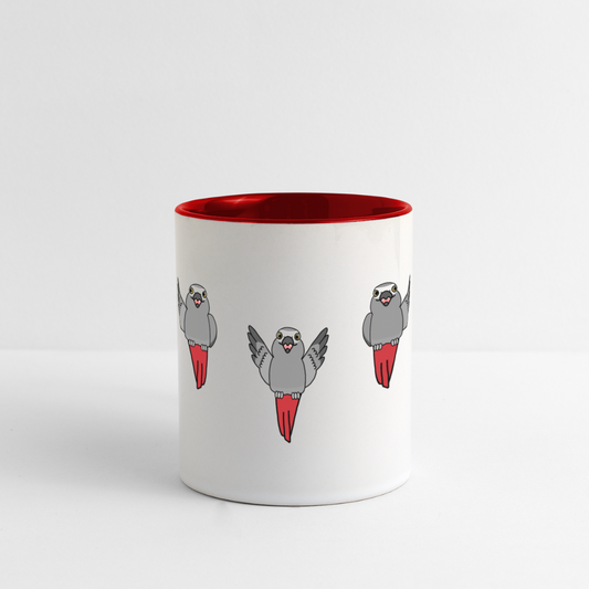 Pepper's Parrot-Tastic Mug - white/red