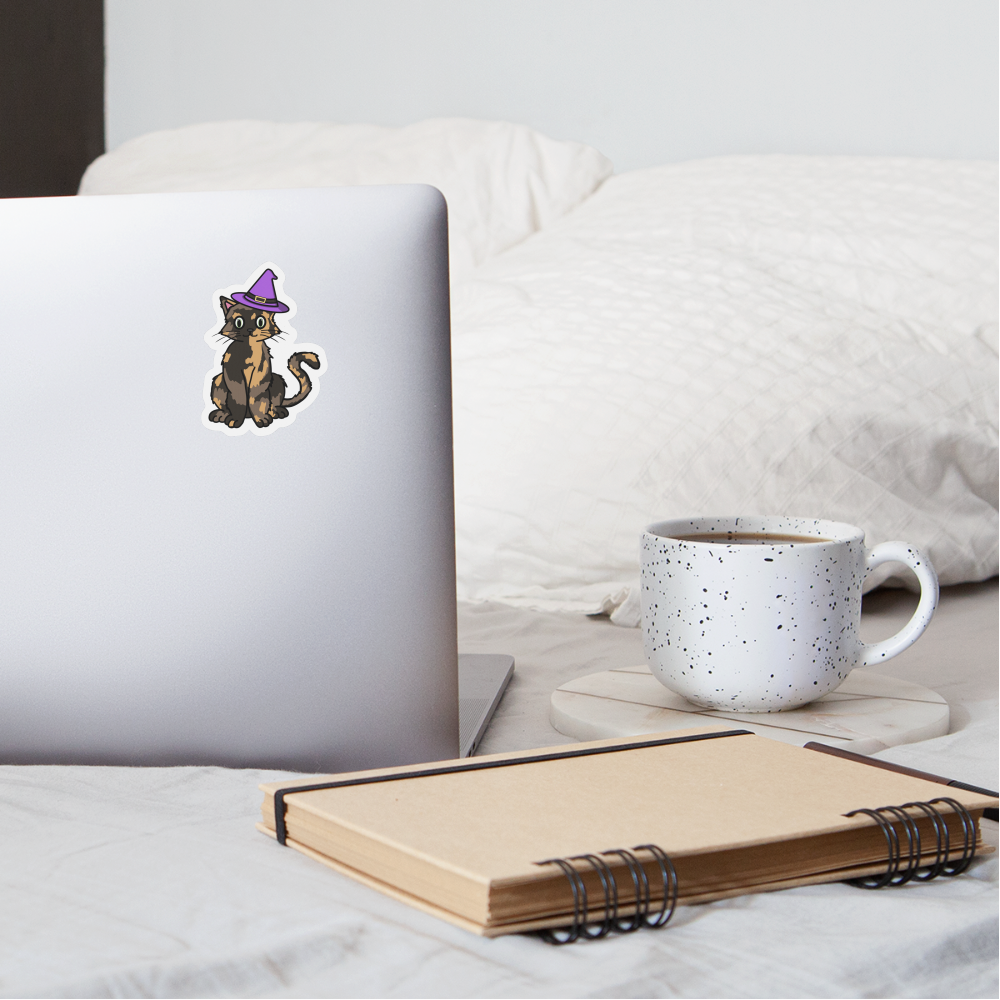 Blair the Witch Cat Sticker - white matte