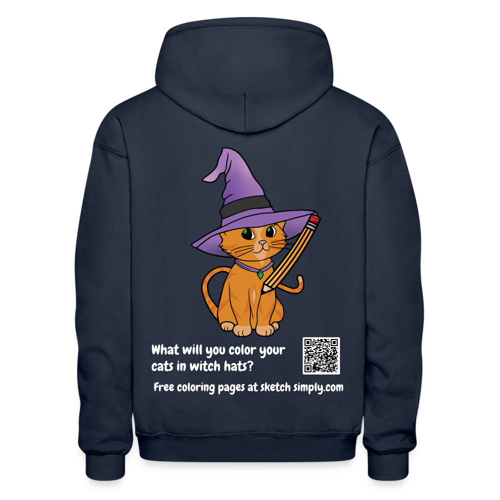 The Pumpkin Hoodie - navy