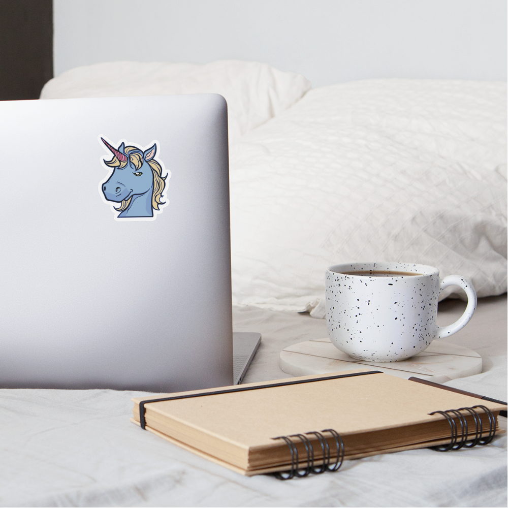 Dazzle Unicorn Sticker - white matte