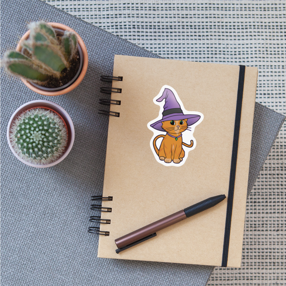 Pumpkin v1 Sticker - white glossy