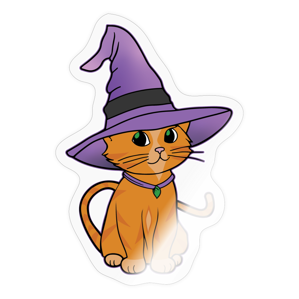 Pumpkin v1 Sticker - transparent glossy