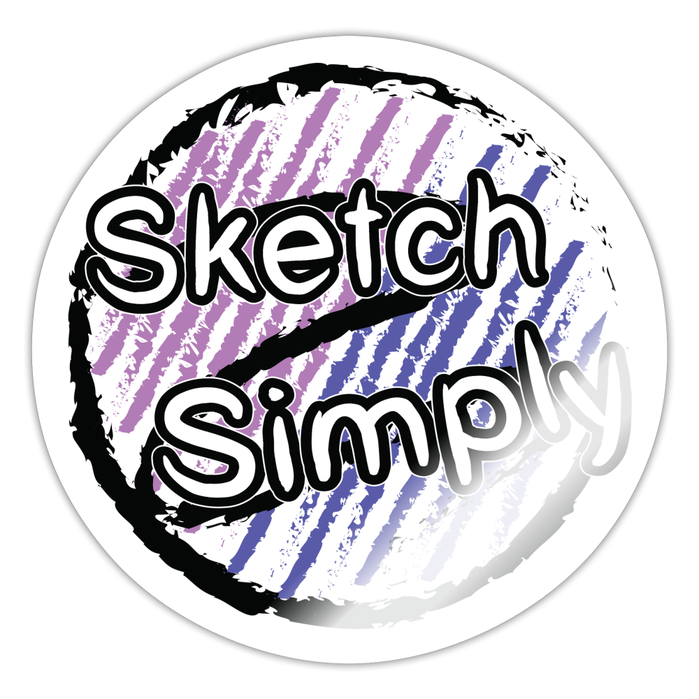 Sketch Simply - white glossy