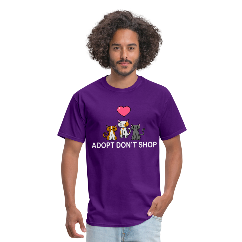 Adopt Don't Shop- Cat Addition - purple