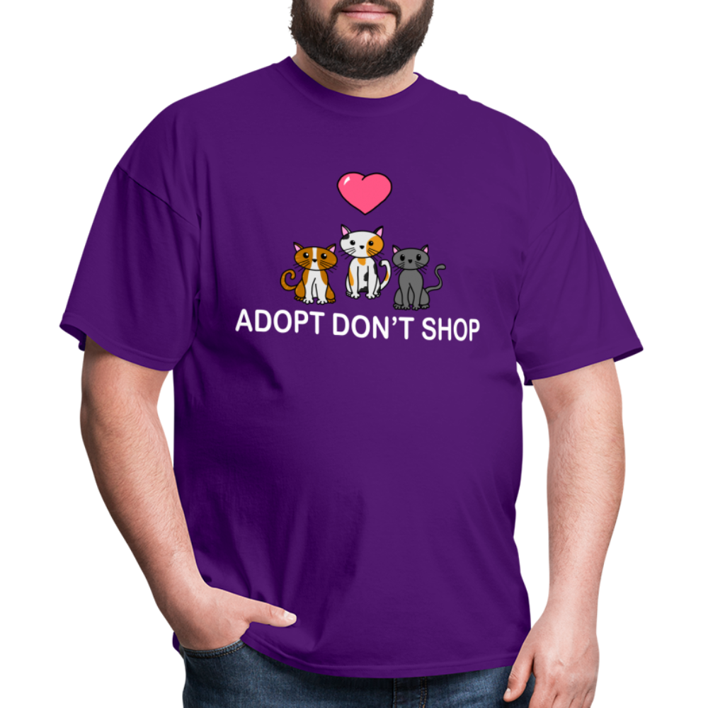 Adopt Don't Shop- Cat Addition - purple