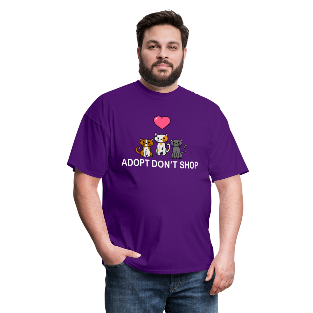 Adopt Don't Shop- Cat Addition - purple