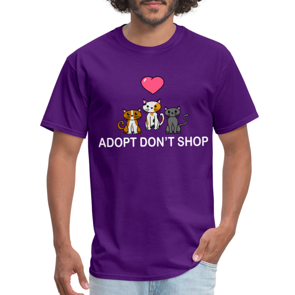 Adopt Don't Shop- Cat Addition - purple