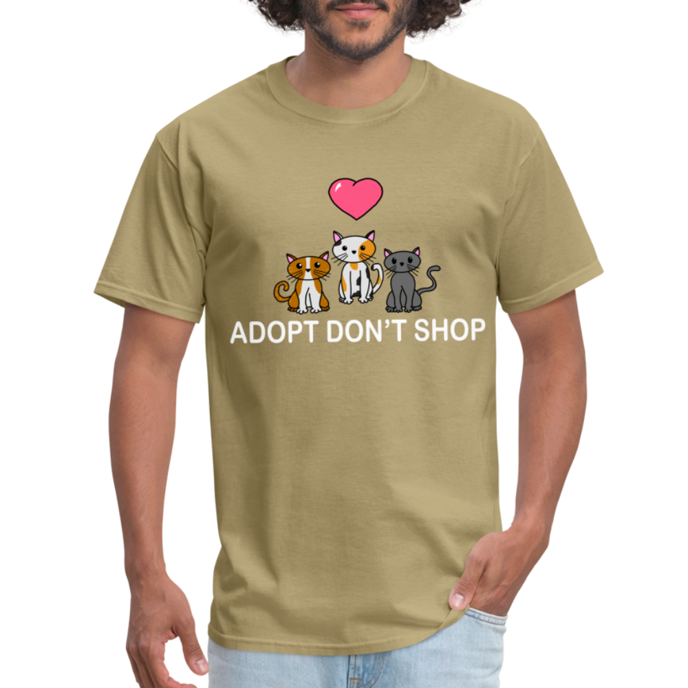 Adopt Don't Shop- Cat Addition - khaki