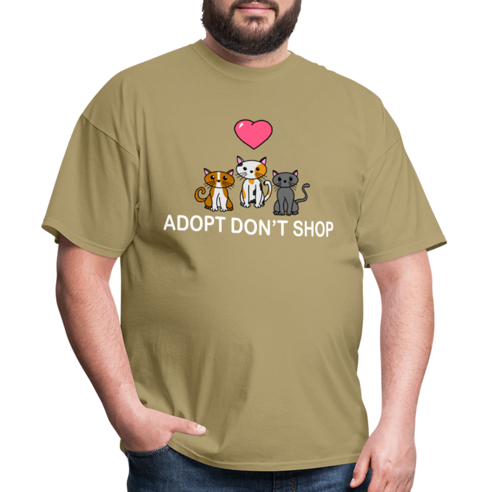 Adopt Don't Shop- Cat Addition - khaki