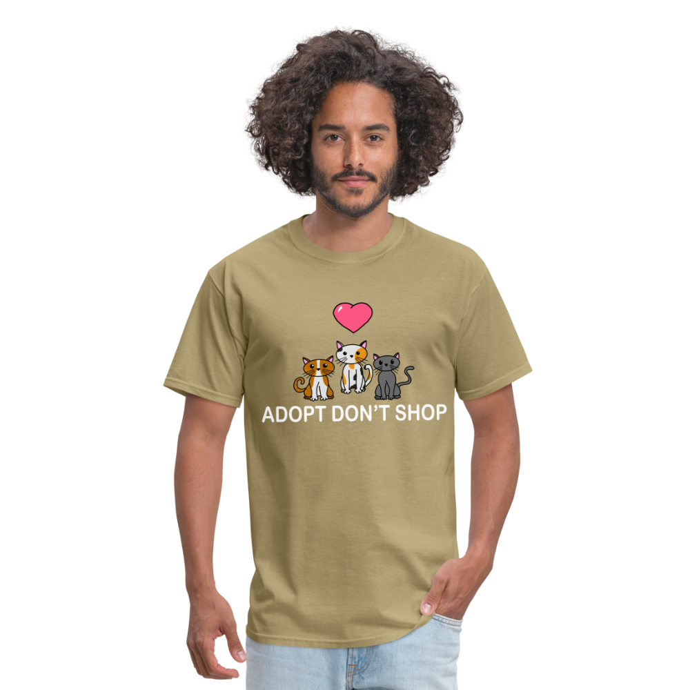 Adopt Don't Shop- Cat Addition - khaki