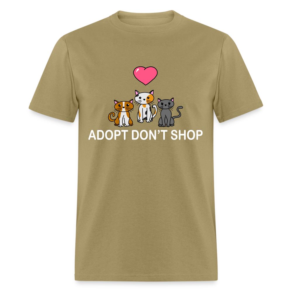 Adopt Don't Shop- Cat Addition - khaki