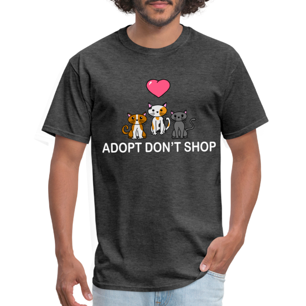 Adopt Don't Shop- Cat Addition - heather black