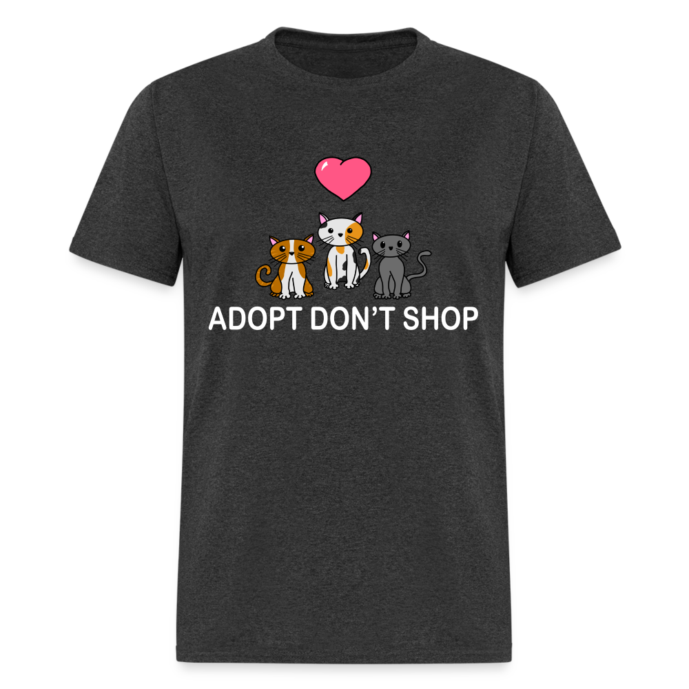 Adopt Don't Shop- Cat Addition - heather black