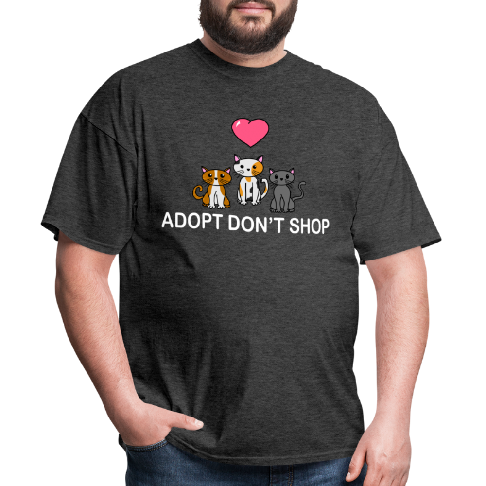 Adopt Don't Shop- Cat Addition - heather black