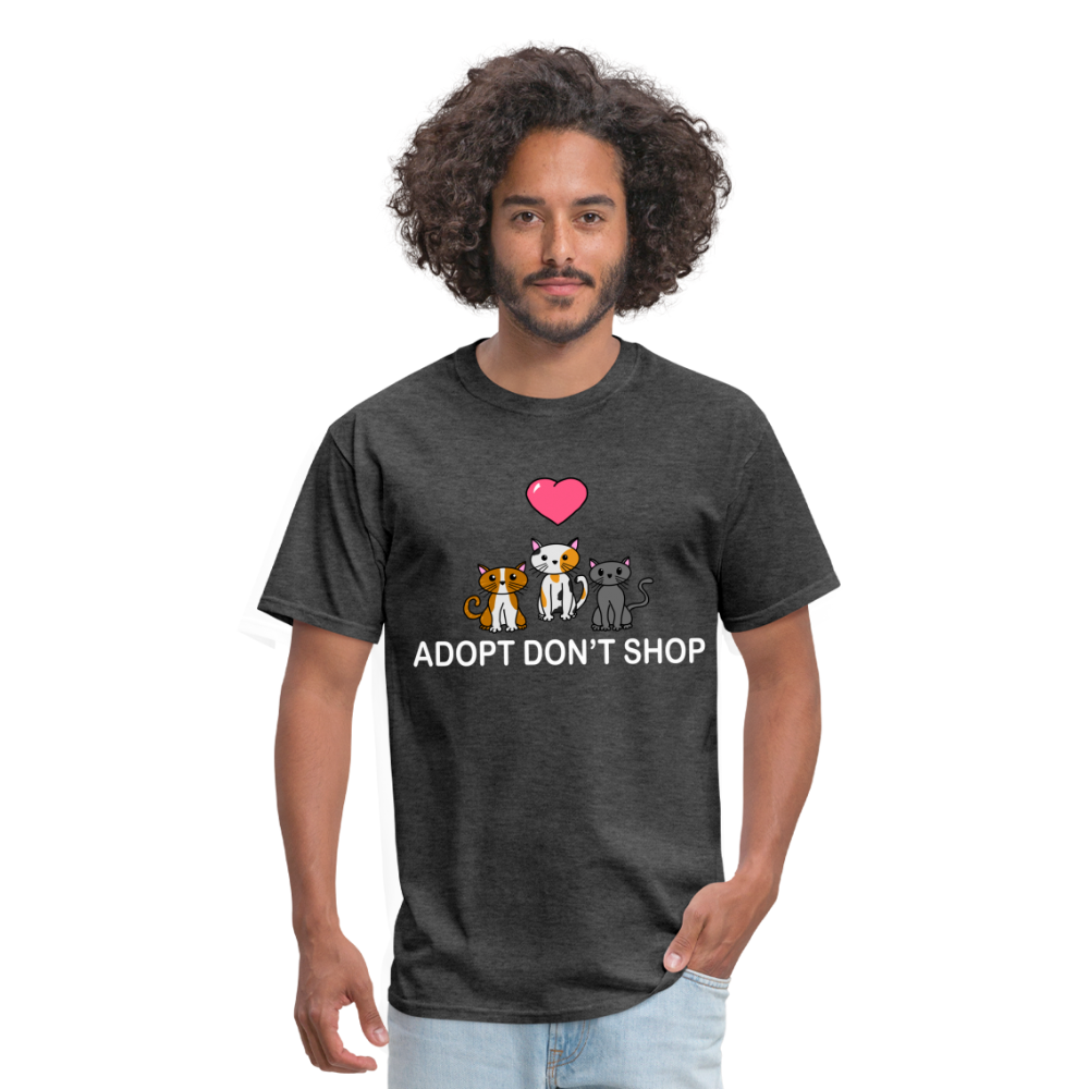 Adopt Don't Shop- Cat Addition - heather black