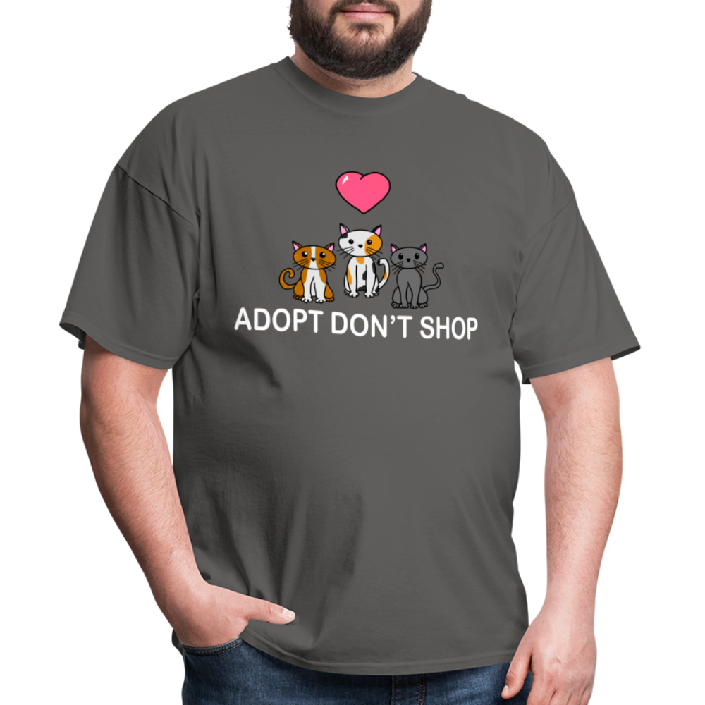 Adopt Don't Shop- Cat Addition - charcoal