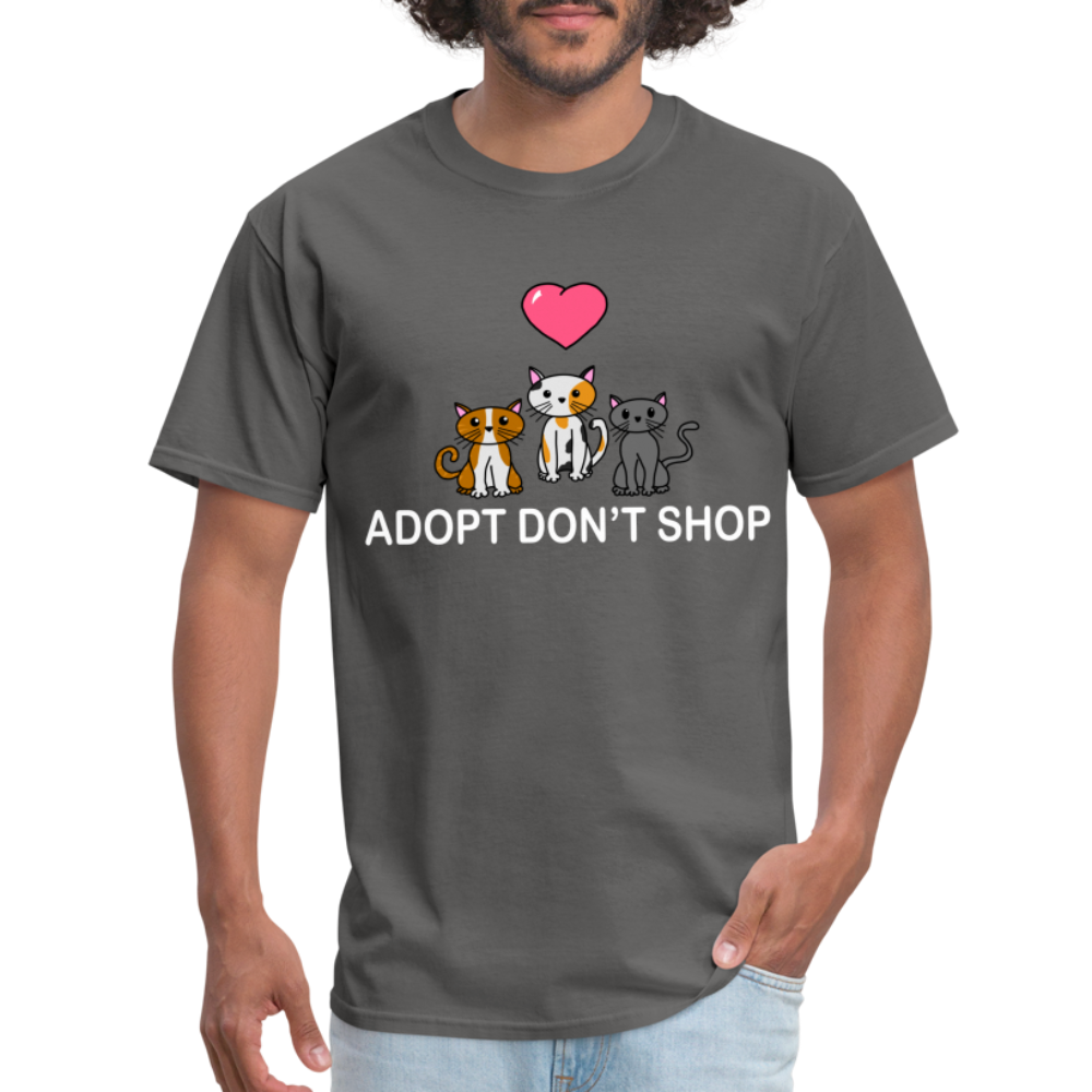 Adopt Don't Shop- Cat Addition - charcoal