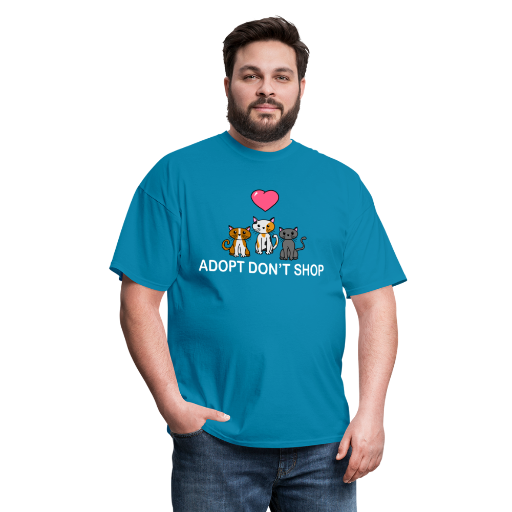 Adopt Don't Shop- Cat Addition - turquoise